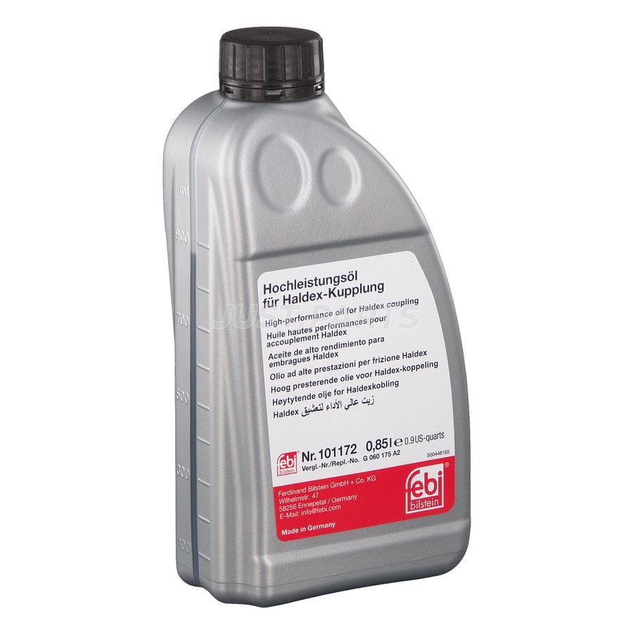 Масло трансмиссионное для муфт Haldex 0,85L Масло трансмиссионное для муфт Haldex 0,85L